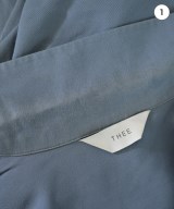 THEE（シー）カジュアルシャツ 青 サイズ:1(S位) メンズ/2200622148038