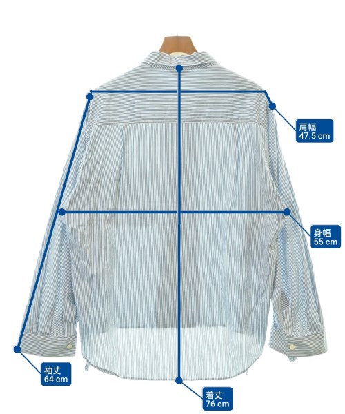 THEE（シー）カジュアルシャツ 白 サイズ:1(S位) メンズ/2200617283034