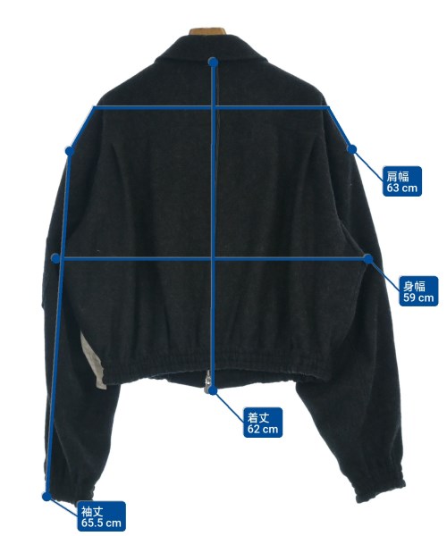 SHINYA KOZUKA（シンヤコズカ）ブルゾン グレー サイズ:S メンズ/2200636576018