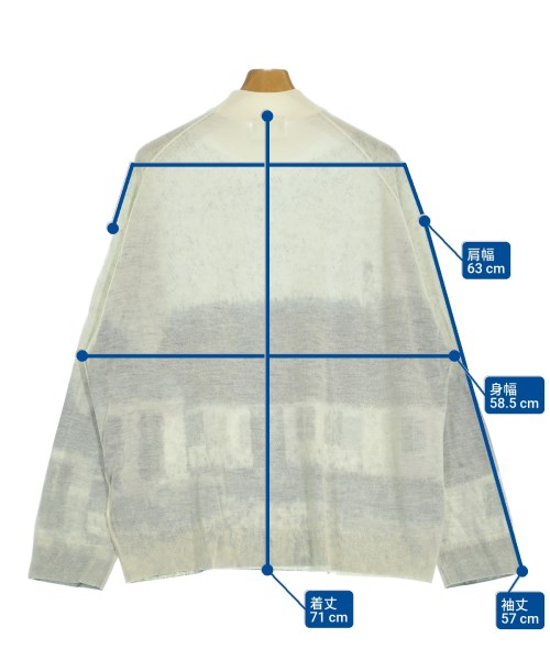 SHINYA KOZUKA（シンヤコズカ）ニット・セーター グレー サイズ:M メンズ/2200634661303