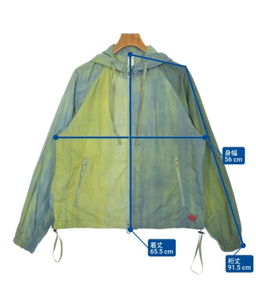 SHINYA KOZUKA（シンヤコズカ）マウンテンパーカー 青 サイズ:S メンズ/2200638964028