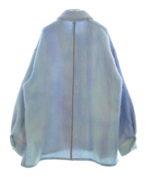 SHINYA KOZUKA（シンヤコズカ）ステンカラーコート 青 サイズ:M メンズ/2200641811012