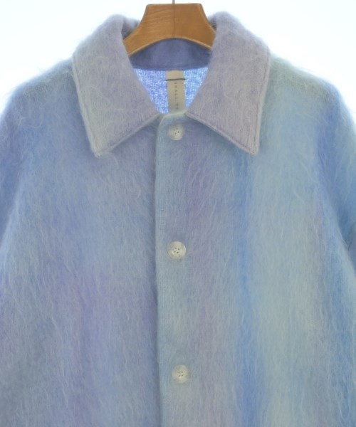 SHINYA KOZUKA（シンヤコズカ）ステンカラーコート 青 サイズ:M メンズ/2200641811012