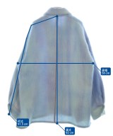 SHINYA KOZUKA（シンヤコズカ）ステンカラーコート 青 サイズ:M メンズ/2200641811012