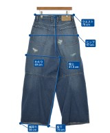 SHINYA KOZUKA（シンヤコズカ）デニムパンツ 紺 サイズ:M メンズ/2200642192066