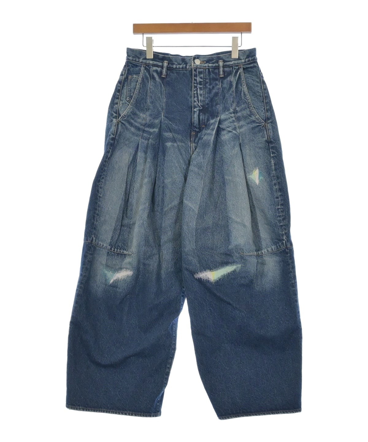 SHINYA KOZUKA シンヤコズカ デニムパンツ メンズ 【古着】【中古】 SHINYA KOZUKA（シンヤコズカ）デニムパンツ 紺 サイズ:M メンズ