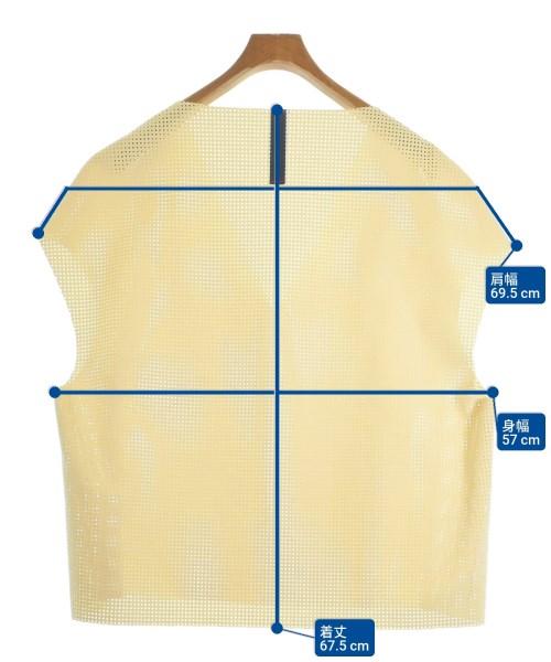 SHINYA KOZUKA（シンヤコズカ）カジュアルシャツ 黄 サイズ:M メンズ/2200624248026