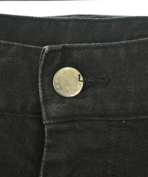 SHINYA KOZUKA（シンヤコズカ）デニムパンツ 黒 サイズ:S メンズ/2200618367146