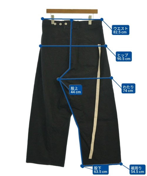 SHINYA KOZUKA（シンヤコズカ）デニムパンツ 黒 サイズ:S メンズ/2200618367146