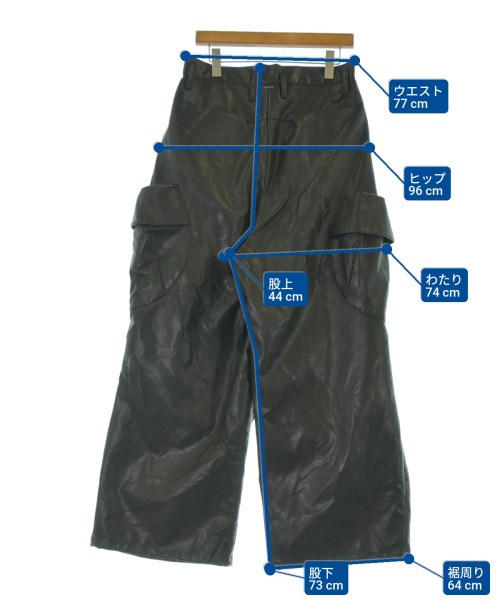 SHINYA KOZUKA（シンヤコズカ）カーゴパンツ 黒 サイズ:M メンズ/2200677017716