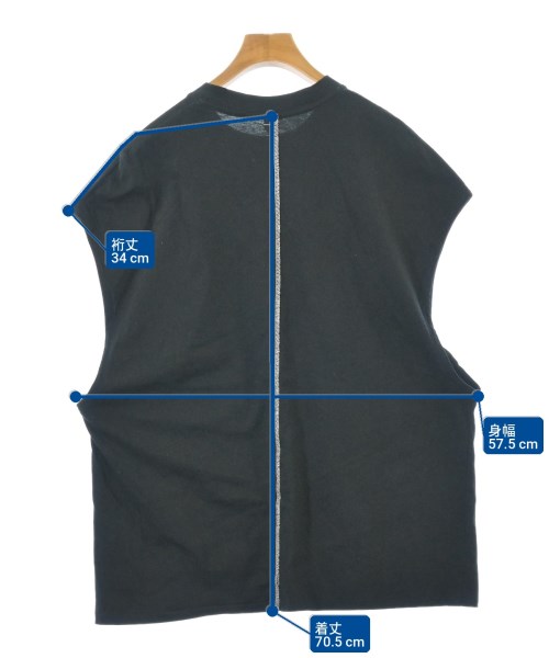 SHINYA KOZUKA（シンヤコズカ）Tシャツ・カットソー 黒 サイズ:M メンズ/2200701679026