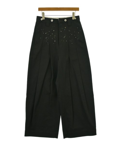 SHINYA KOZUKA(シンヤコズカ)チノパン 黒 サイズ:XS/2200658175145
