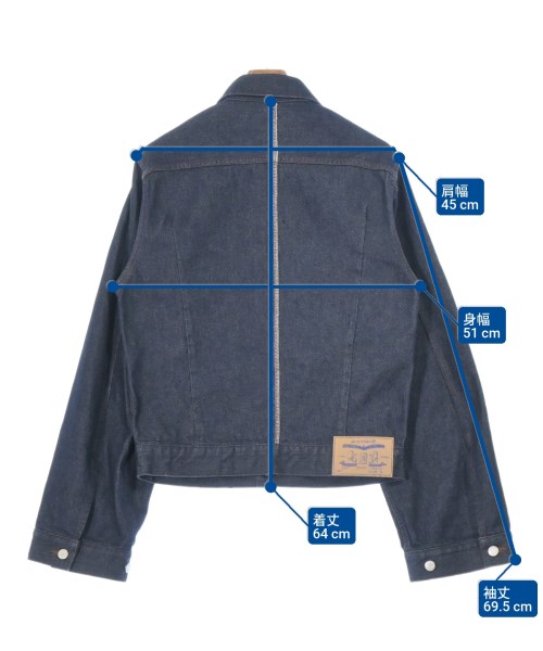 SHINYA KOZUKA（シンヤコズカ）デニムジャケット 紺 サイズ:S メンズ/2200662362012