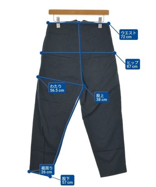 SHINYA KOZUKA（シンヤコズカ）チノパン 紺 サイズ:S メンズ/2200663046140