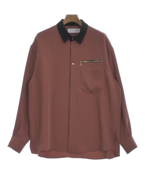 CULLNI(クルニ)カジュアルシャツ 茶 サイズ:2(M位)/2200458499120