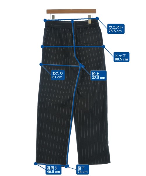 CULLNI（クルニ）スラックス 黒 サイズ:2(M位) メンズ/2200636158047