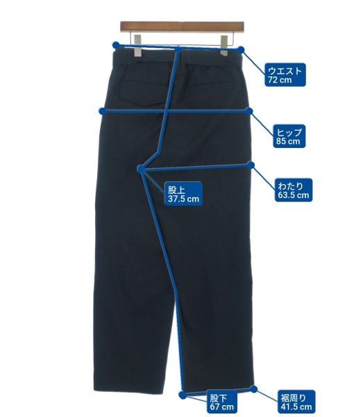 CULLNI（クルニ）スラックス 紺 サイズ:1(S位) メンズ/2200639594064