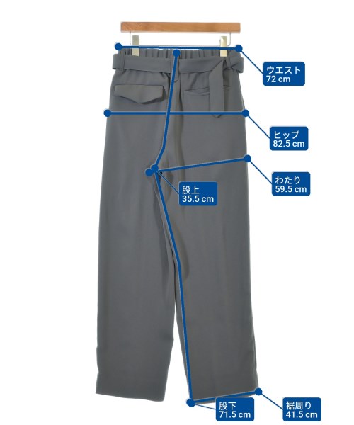 CULLNI（クルニ）スラックス グレー サイズ:1(S位) メンズ/2200640311742