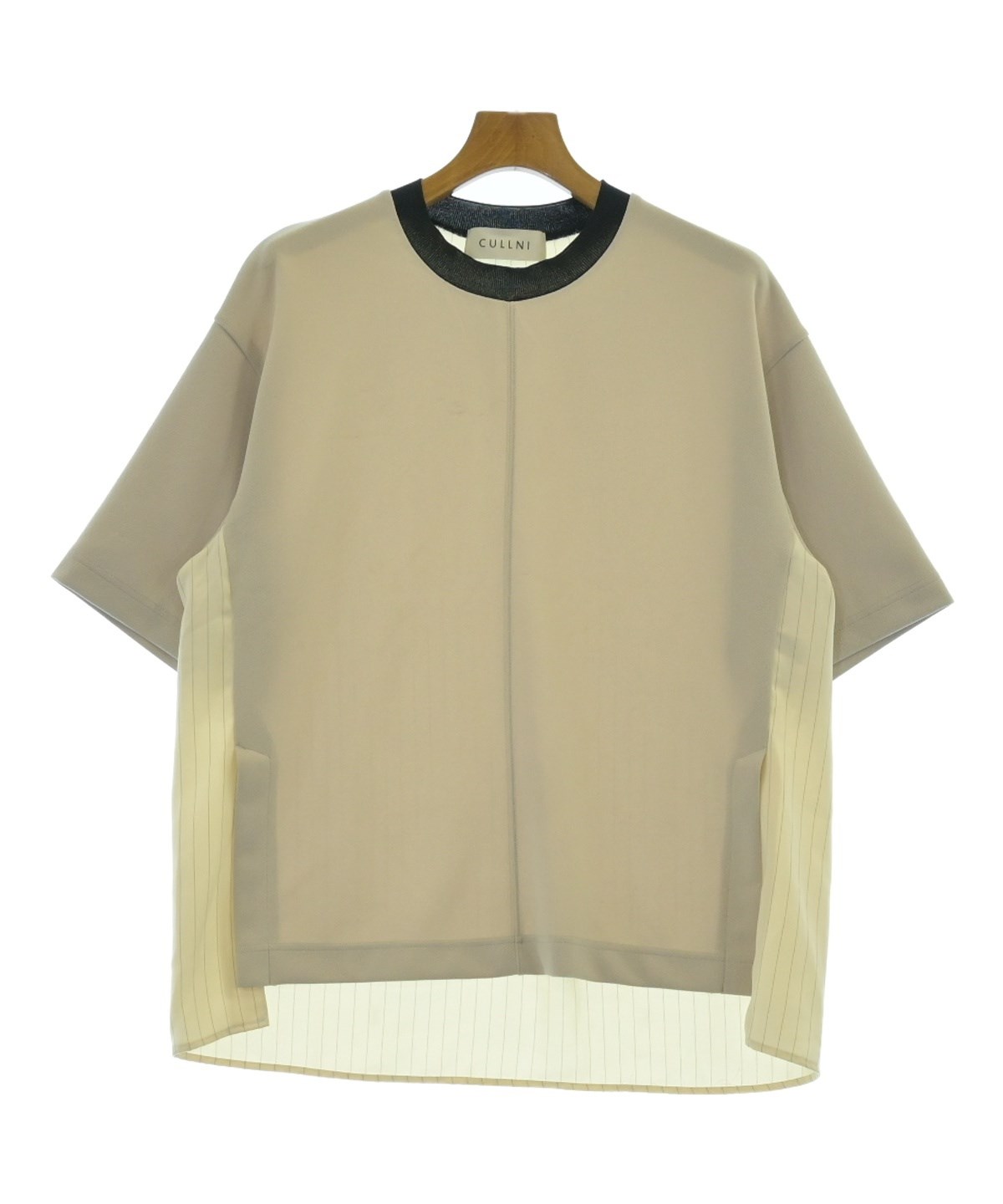 CULLNI(クルニ)Tシャツ・カットソー ベージュ サイズ:1(S位 CULLNI(クルニ)Tシャツ・カットソー ベージュ サイズ:1(S位