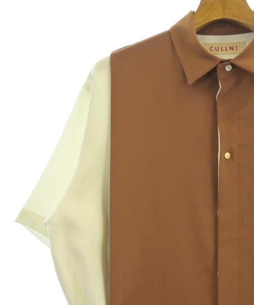 CULLNI（クルニ）カジュアルシャツ 茶 サイズ:1(S位) メンズ/2200623308158