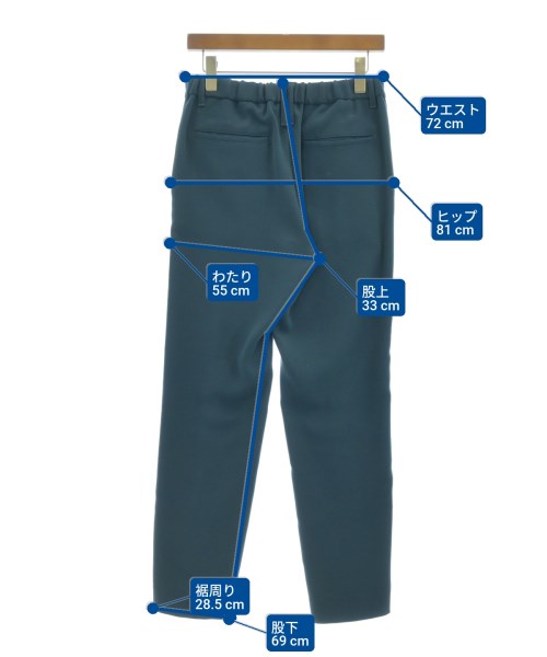 CULLNI（クルニ）スラックス 青 サイズ:1(S位) メンズ/2200624475019