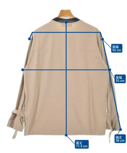 CULLNI（クルニ）カジュアルシャツ ベージュ サイズ:1(S位) メンズ/2200621909258