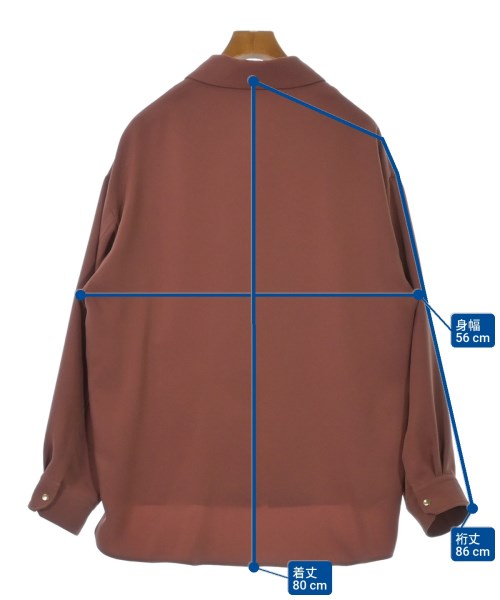 CULLNI（クルニ）カジュアルシャツ オレンジ サイズ:2(M位) メンズ/2200633762032