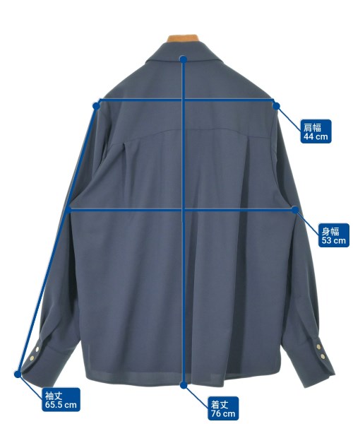 CULLNI（クルニ）カジュアルシャツ 紺 サイズ:2(M位) メンズ/2200676536096