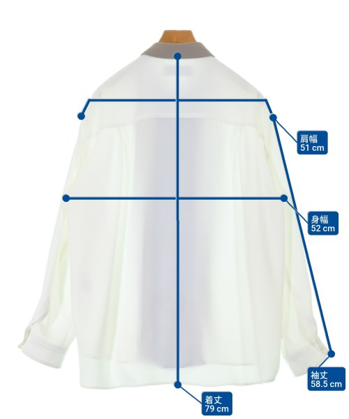 CULLNI（クルニ）カジュアルシャツ 白 サイズ:2(M位) メンズ/2200676536102