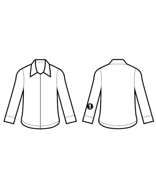 CULLNI（クルニ）カジュアルシャツ 茶 サイズ:1(S位) メンズ/2200647996126