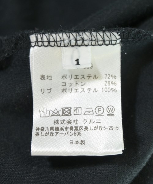 CULLNI（クルニ）Tシャツ・カットソー 黒 サイズ:1(S位) メンズ/2200708723081