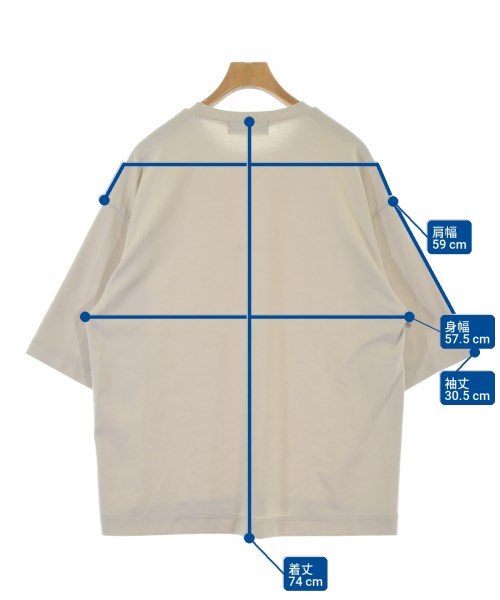 CULLNI（クルニ）Tシャツ・カットソー ベージュ サイズ:2(M位) メンズ/2200708723203