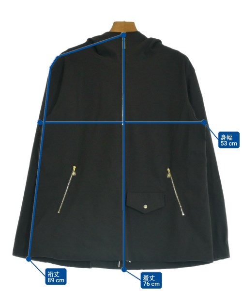 CULLNI（クルニ）パーカー 黒 サイズ:1(S位) メンズ/2200650177048