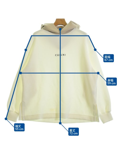 CULLNI（クルニ）パーカー 白 サイズ:2(M位) メンズ/2200645023107