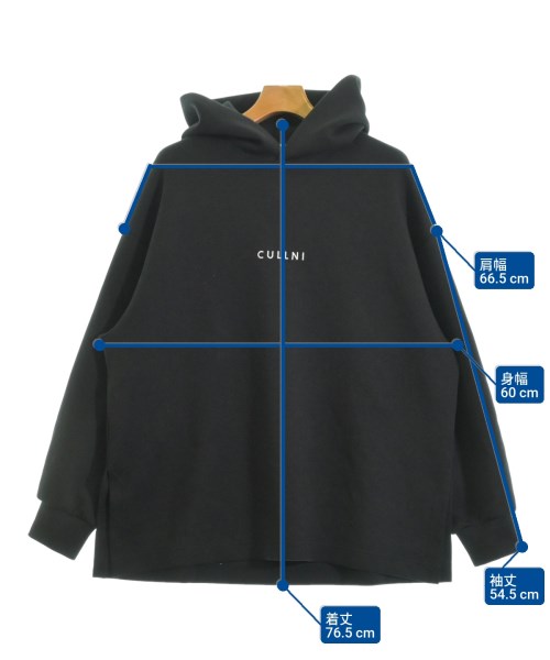 CULLNI（クルニ）パーカー 黒 サイズ:2(M位) メンズ/2200645023114