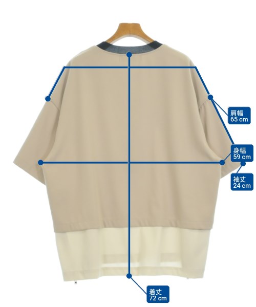 CULLNI（クルニ）Tシャツ・カットソー ベージュ サイズ:2(M位) メンズ/2200700368075