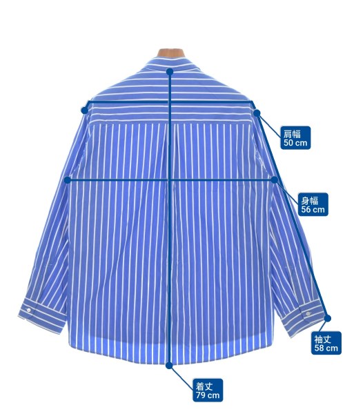 CULLNI（クルニ）カジュアルシャツ 青 サイズ:2(M位) メンズ/2200670319077