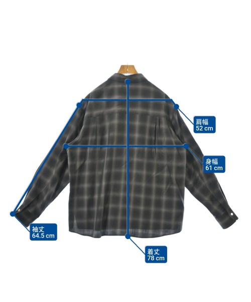 CULLNI（クルニ）カジュアルシャツ 黒 サイズ:-(XL位) メンズ/2200671760021