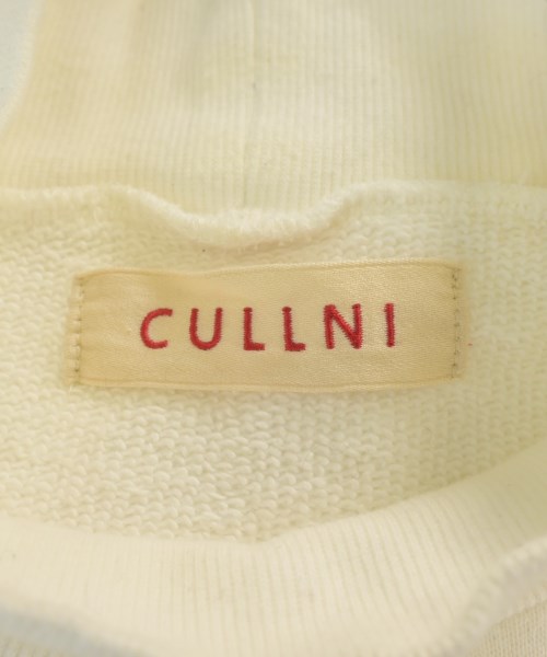 CULLNI（クルニ）スウェット 白 サイズ:1(S位) メンズ/2200684009063