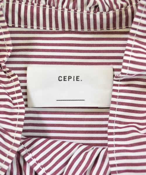CEPIE.（セピエ）カジュアルシャツ 赤 サイズ:F レディース/2200683241068