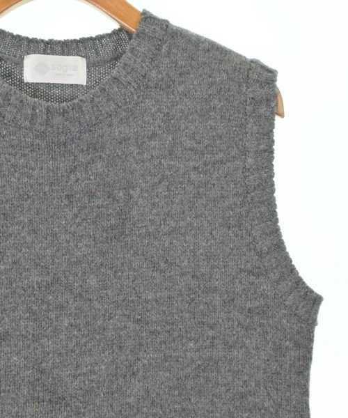 soglia（v）ベスト グレー サイズ:M レディース/2200673706072