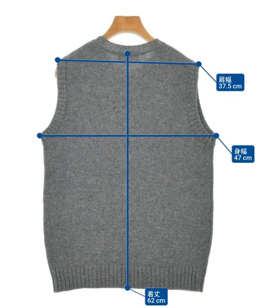 soglia（v）ベスト グレー サイズ:M レディース/2200673706072