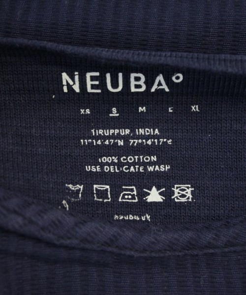 NEUBA°（ヌエバ）Tシャツ・カットソー 紺 サイズ:S メンズ/2200670599233