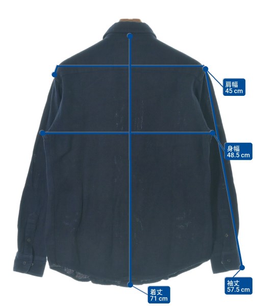 NEUBA°（ヌエバ）カジュアルシャツ 紺 サイズ:S メンズ/2200676363043