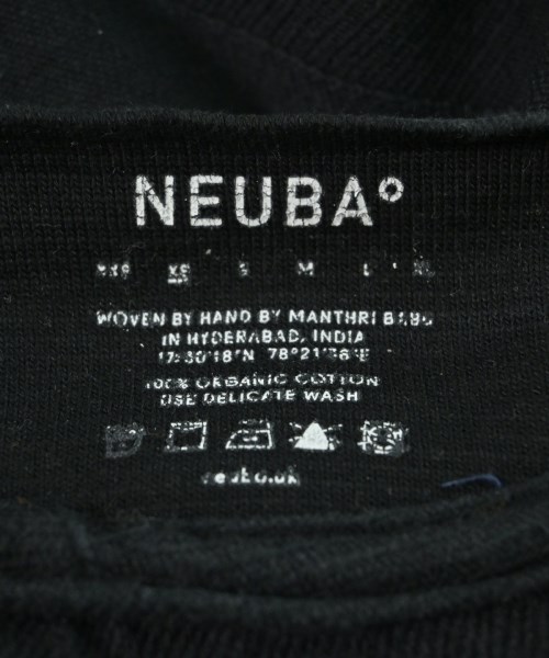 NEUBA°（ヌエバ）Tシャツ・カットソー 黒 サイズ:XS メンズ/2200676363050