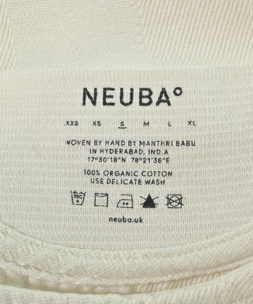 NEUBA°（ヌエバ）Tシャツ・カットソー 白 サイズ:S メンズ/2200676363067