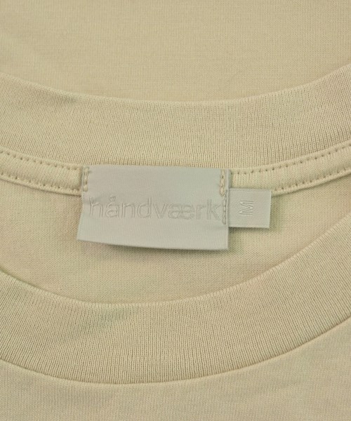 Handvaerk（ハンドバーク）Tシャツ・カットソー ベージュ サイズ:M メンズ/2200621719086