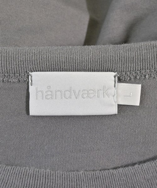 Handvaerk（ハンドバーク）Tシャツ・カットソー グレー サイズ:L メンズ/2200613926218