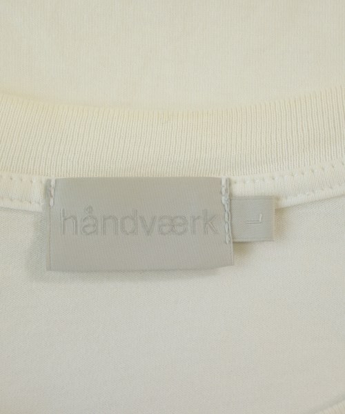 Handvaerk（ハンドバーク）Tシャツ・カットソー 白 サイズ:L メンズ/2200694963027