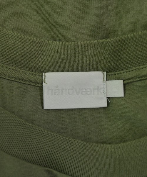 Handvaerk（ハンドバーク）Tシャツ・カットソー カーキ サイズ:L メンズ/2200688099060